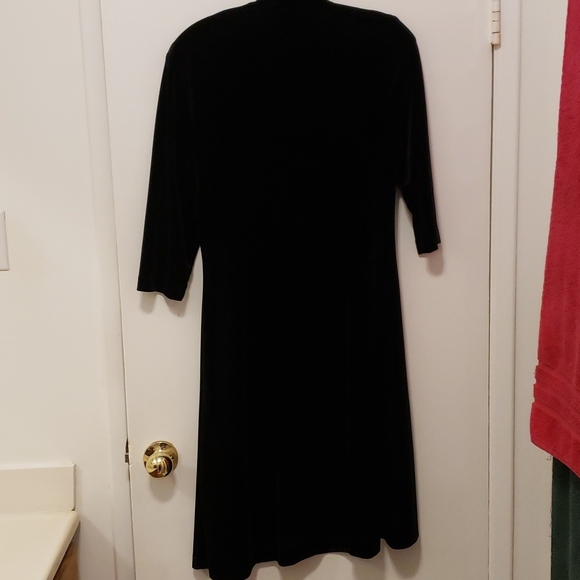 Lori M Collection Dress with Attached Jacket - Picture 4 of 6